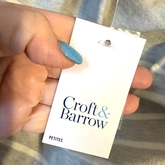 NWT SOFT NEUTRAL V-Neck Sweater PLUS/PETITE XXLARGE/PET #P - Picture 9 of 10